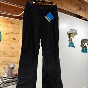 Columbia Black Insulated Snow Pants with Tags